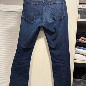 MOTHER Men's Deep Blue Slim Jeans